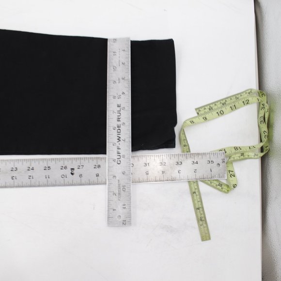 James Perse Pants Men 3 Cotton Linen Elastic Waist Drawstring Black straight leg - Picture 10 of 11